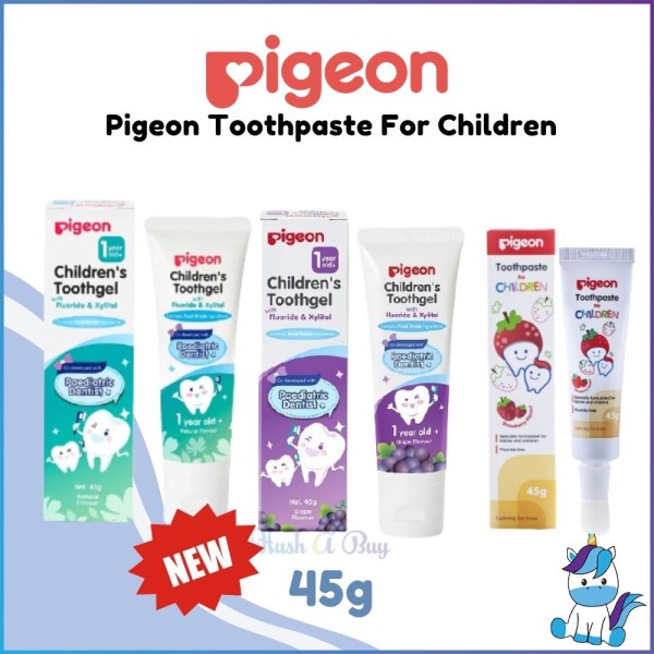 Pigeon Toothpaste For Children 45g - Xylitol & Fluoride