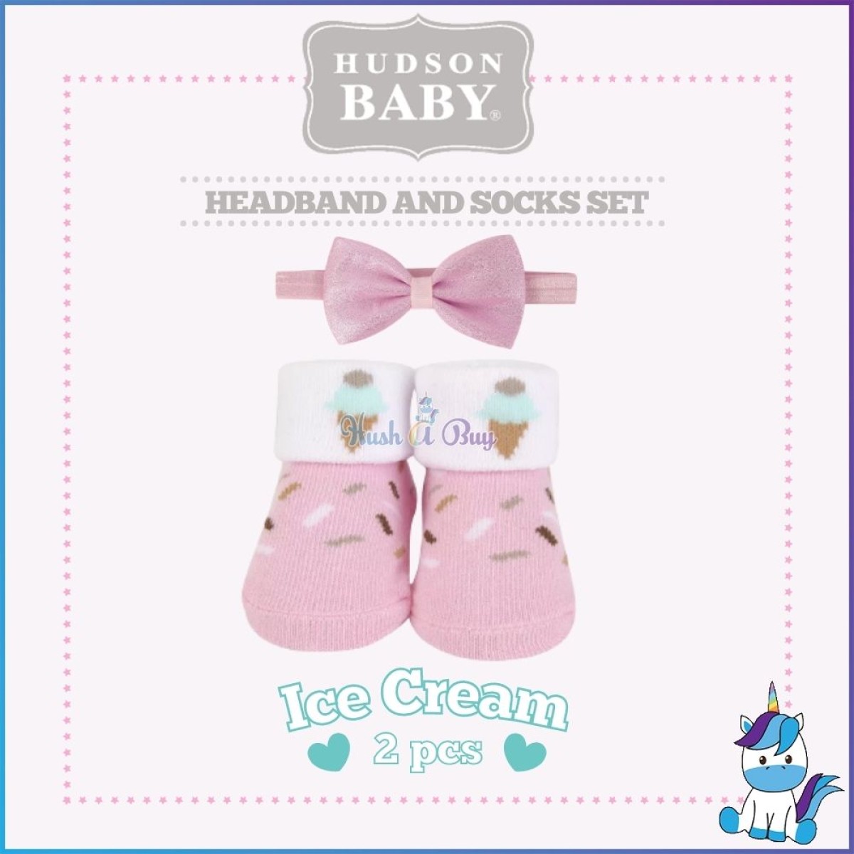 Hudson Baby Headband & Socks (2pcs) / Cap Set (3pcs)