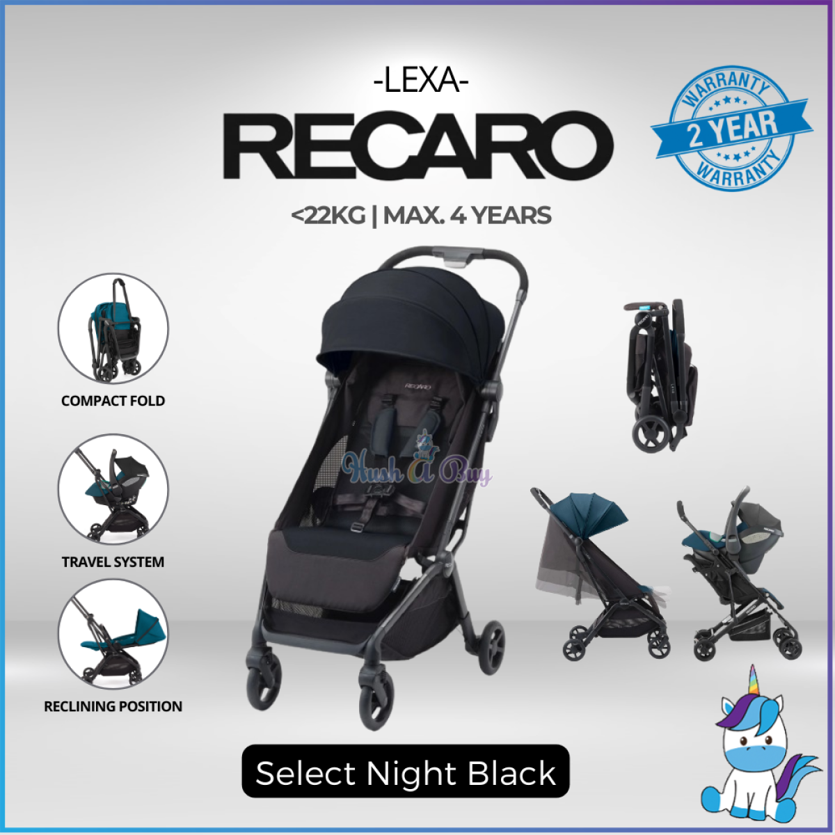 Recaro outlet pram australia